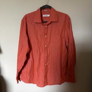 Calvin Klein Burnt Orange Shirt